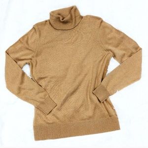 Jeanne Pierre cashmere blend turtle neck sweater
